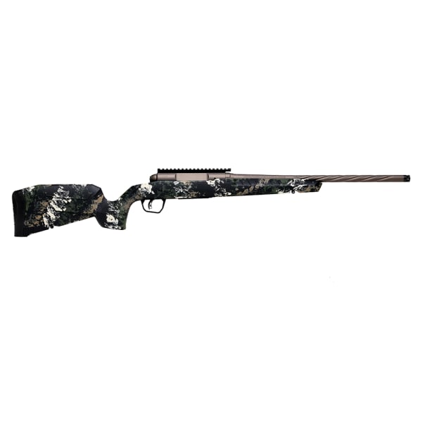 Savage Arms Axis 2 PRO .223 Rem 20" (50.8 cm) 1:9" Bbl 4rd Synth Gun Metal Bronze/Forest SP Camo LH Full Bolt Action Rifle 32362