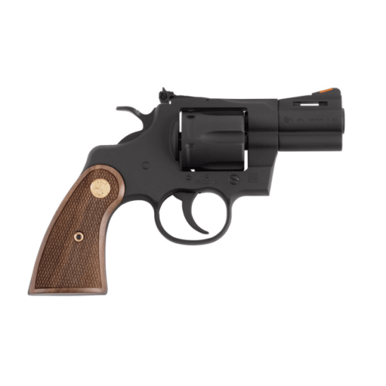Colt Python Matte Blued .357 Magnum 2.5" Bbl Wood Grips Matte Blued Revolver PYTHON-BM2WTS