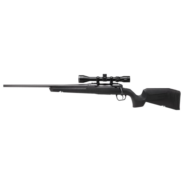 Savage Arms G4 Axis XP Compact LH .243 WIN 1:9.25" 5/8x24 20" Heavy Sporter Bbl Carbon Steel/Synth Matte BLK Rifle w/3-9x40 Scope 33105
