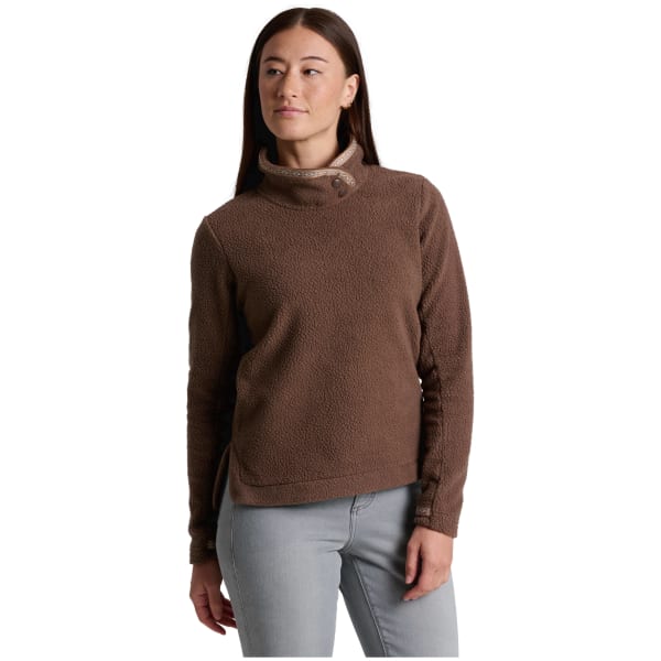 Kuhl Hygge Snap Pullover Fleece Coffee Women's 4067-CF-W