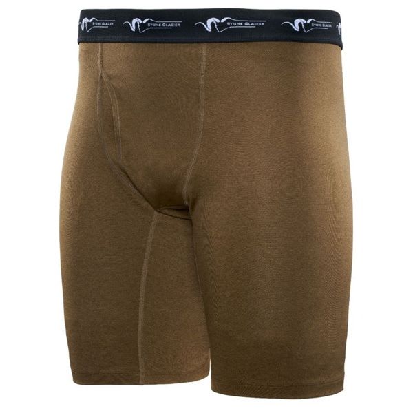 Stone Glacier Avro Synthetic Boxer Brief Muskeg 10009-MK