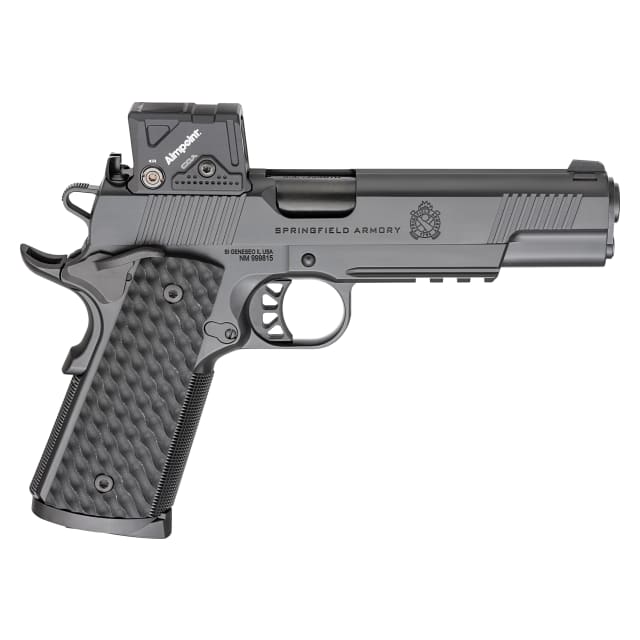 Springfield Armory 1911 Tactical Response .45 ACP 5" Bbl Black Handgun w/ Aimpoint COA Optic, 3x8rd Mags PC9125LRCOA