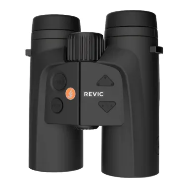 REVIC Optics Acura BR12 12x42 Rangefinding Binoculars w/ Ballistic Computer, Bluetooth App Compatible, Black AY-R-E7501