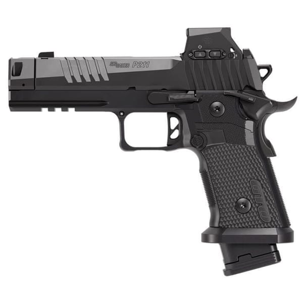 Sig Sauer P211-GTO RXSL 9mm Pistol, 4.4" Barrel, XRAY3 Sights, 211F-9-GTO-B-RXSL