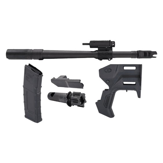 Desert Tech WLVRN Micron 300 Blk Conversion Kit w/ 11.5" Bbl, Bolt, Mag-Catch, 30rd Magazine, Black Handguard WLV-CK-D1130-B