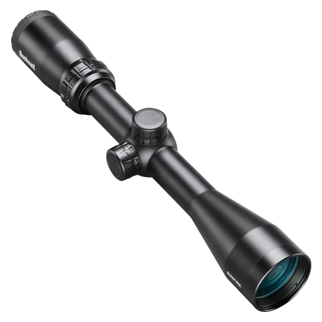 Bushnell 3-9x40 R3 Rimfire Black Riflescope DZ22 Reticle EXO Protective Barrier Hang R3-3940S4
