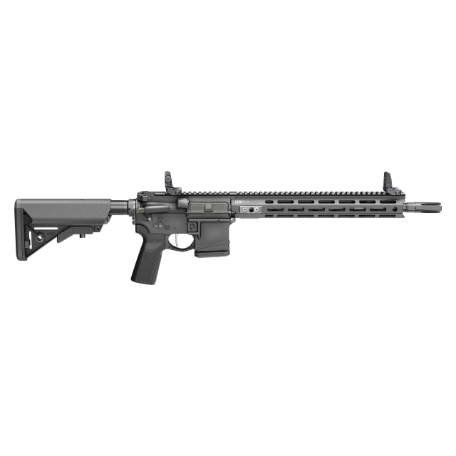 Springfield Armory Saint Victor 5.56 NATO 14" Bbl Black Rifle w/ B5 Stock, Flip-Up Sights, P&amp;W Barrel, 1x10rd Mags STV914556BLC-V2-B5