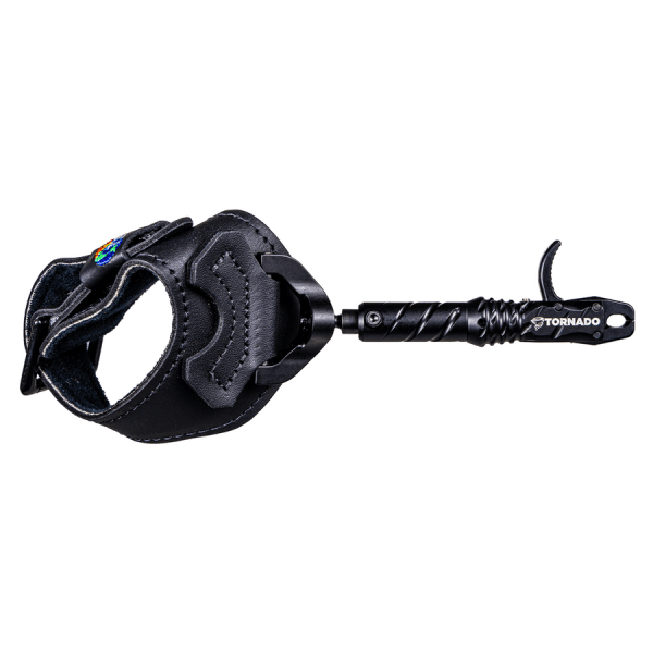 T.R.U. Ball Archery Tornado Buckle Black XLarge Wrist Strap Release TNDB-BK-XL
