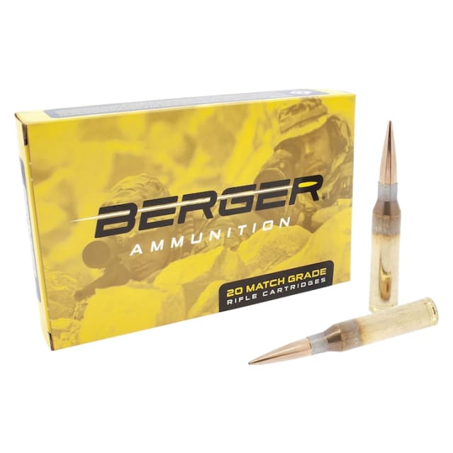 Berger 338 Norma Magnum 300gr Hybrid OTM Tactical Ammunition (20/Box) 85010
