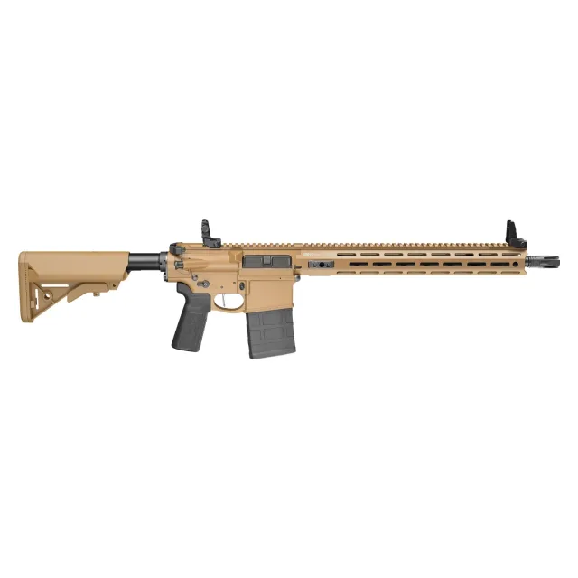 Springfield Armory Saint Victor .308 Win 16" Bbl Coyote Brown Rifle w/ B5 Stock, Flip-Up Sights, 1x10rd Mags STV916308CBLC-V2-B5