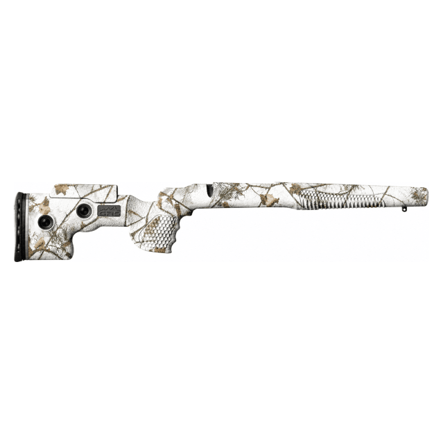 GRS Riflestocks Hydrodipped Fenris Bergara B14 Long-Action 755mm Stock w/ .5" Limbsaver, Adjustable LOP &amp; Cheekpiece, Snow Camoflage 106530