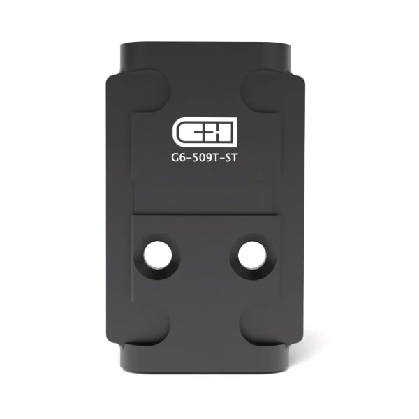 C&amp;H Precision Glock Gen 6 Steel Plate For Holosun 509T Fits Glock MOS G6-509T-ST