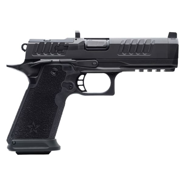 Staccato Preferred HD P4.5 9mm DLC Barrel Trijicon Night Sight DLC/DLC Finish 3x Mags (Magwell) 20-2300-000106