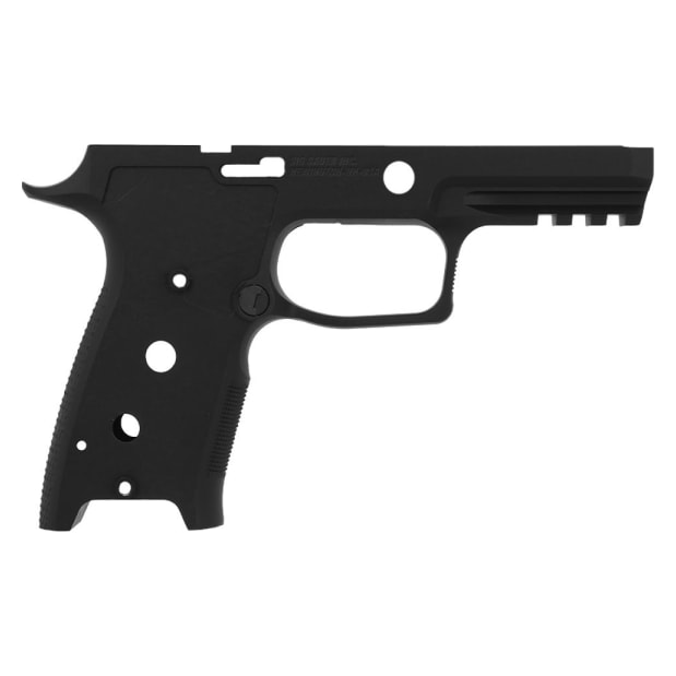 Sig Sauer P365 Low Cap Grip Module Assy P320 AXG 9/40/357 Carry Polymer Grip Panels Blk X-Change Kit 8901514
