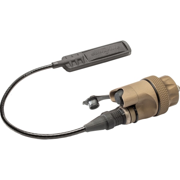 SureFire Scout Light Tan Low-Current Dual-Switch/Tailcap Assembly w/7" Switch Cable DSE-07-TN