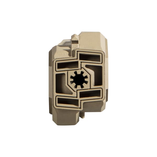Strategic Sciences MFMD .300 (Magnum Caliber Optimized) 4.1" OTB 5/8x24 Direct Thread FDE Muzzle Device MFMD-.300-4.0-MD-5/8X24-FDE