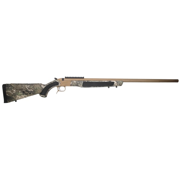 CVA Accura LR-X .50 Cal 30" 1:28" 3/4x24 Bbl FDE/Nitride TrueTimber Strata Muzzleloader w/Thread Protector &amp; 0 MOA Pic Rail PR3209NM