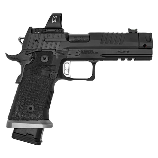 Sig Sauer P211-GTO ROMEO3 PRO 9mm 4.4" Bull Bbl MACH3D Comp Steel Frame w/ Romeo 3 Pro RDS 1x23rd 2x21rd P320-Compatible Mags 211F-9-GTO-R3P