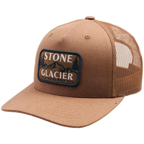 Stone Glacier SG Ridge Patch Trucker Hat Fieldstone OSFM 60250-FS-OSFM