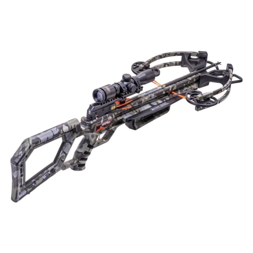 Wicked Commander M1 Peak Camo Crossbow w/Rope Sled &amp; Multi-Line Scope WR24003-9534