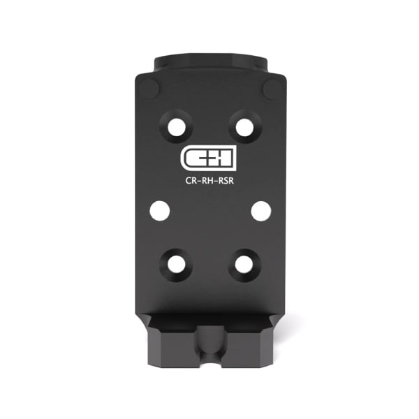 C&amp;H Precision Cross 1911/2011 Optics Plate Plate For Trijicon (RMR/SRO) Holosun (407C/507C/508T) w/ 10/8 Rear Sight CR-RH-RSR