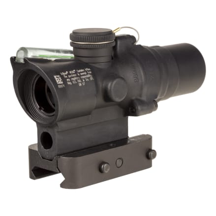Trijicon Compact ACOG 1.5x16S Riflescope w/ Tritium &amp; Fiber Optic Green Illumination, .223 RTR Horseshoe Reticle, Q-LOC Picatinny Mount TA44-C-400415