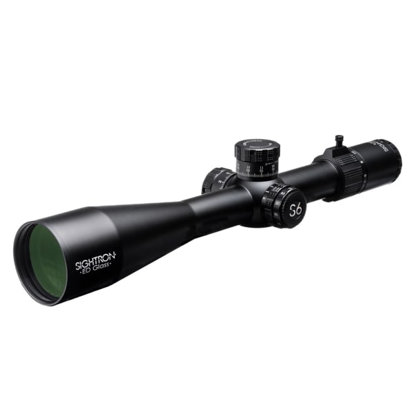 Sightron S6SSED530X56LTZSIRMOA-7 5-30x Magnification 56mm Objective Lens 34mm Tube 11-Position Illumination Water/Schockproof Riflescope 66013