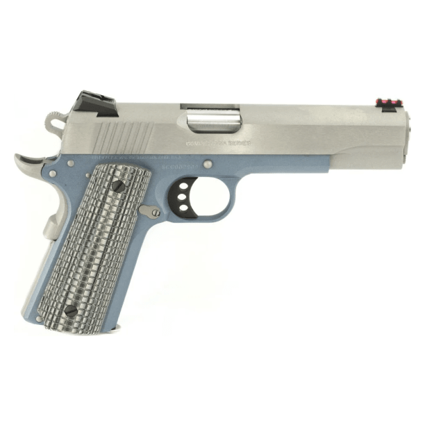Colt 1911 Government Model Competition .45 ACP 5" National Match Bbl Series 70 SS Slide Blued Titanium Frame Pistol O1070CCS-BT