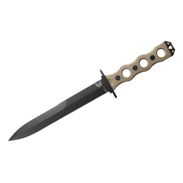 Benchmade SOCP Fixed Blade Dagger Desert Tan G10 Knife 185BK-1