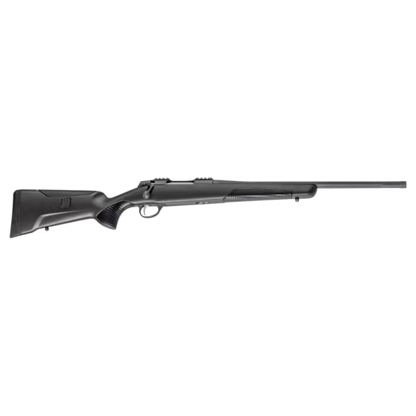 Sako 90 Adventure Cerakote Tungsten 7MM-08 No Sights 20 Fluted BBL 1:9 M15x1 TPI LH Std Trig 5RD Glass Fiber / Black J05238