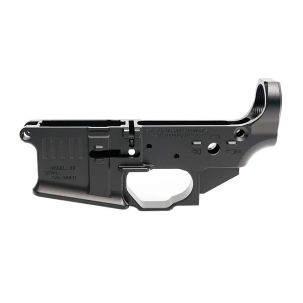 Sons of Liberty Gun Works Forward Controls Design Billet Ambi Parts Lower Receiver L-FCD-A-BLK