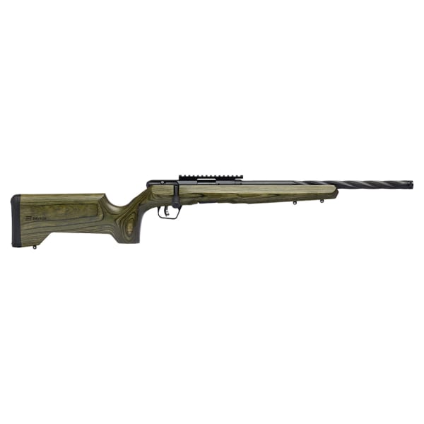 Savage Arms B17 Timber Tactical .17 HMR 18" (45.7 cm) Bbl 10rd Laminate Black/OD Green RH Full Rifle 70851