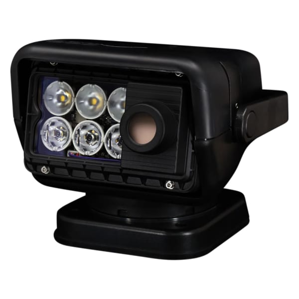 NightRide Thermal LLC NightRide 360 Lux 640-19 360 Wired Control LED Spotlight Black High Resolution Thermal Camera w/Hard Case NRSL640-19C