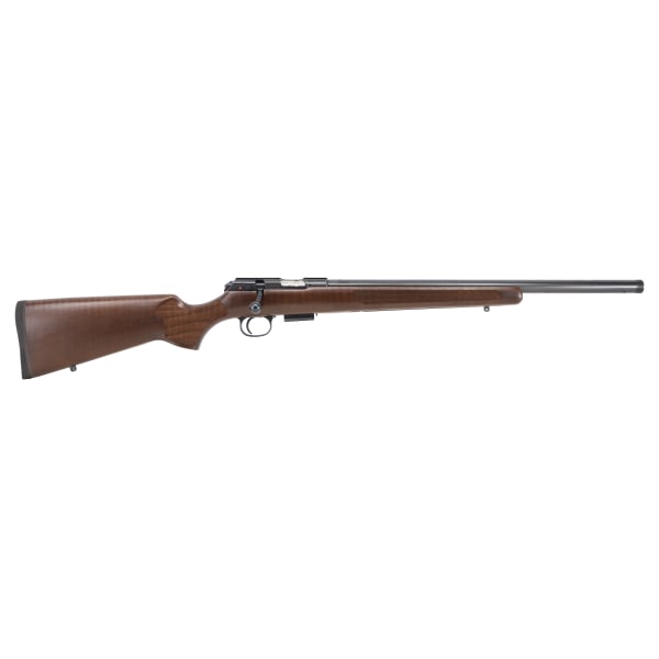 CZ-USA 457 Varmint Suppressor Ready 17 HMR 20.5" Bbl Walnut Bolt Action Rifle w/ Threaded Barrel &amp; (1)x5rd Magazine 2408