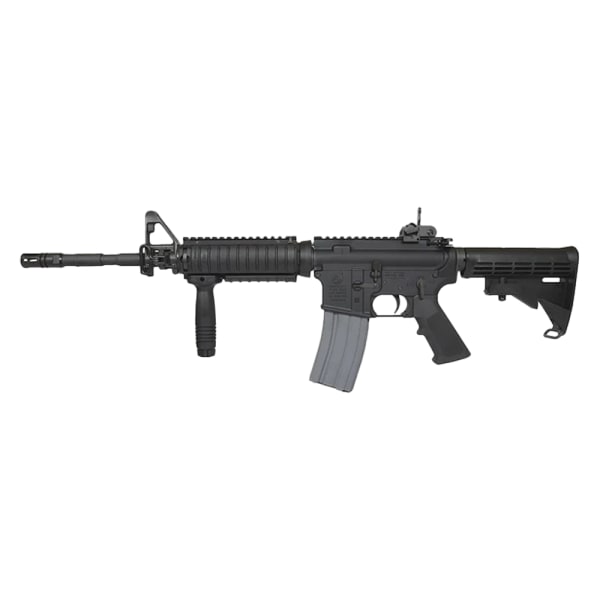 Colt M4A1 Carbine SOCOM Reproduction 5.56mm 14.5" Pinned &amp; Welded Heavy Barrel Semi-Auto Rail Attachment Ambi-Selector Matte Black Rifle LE6920SOCOM