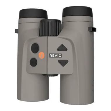 REVIC Optics Acura BR12 12x42 Rangefinding Binoculars w/ Ballistic Computer, Bluetooth App Compatible, Tan AY-R-E7502