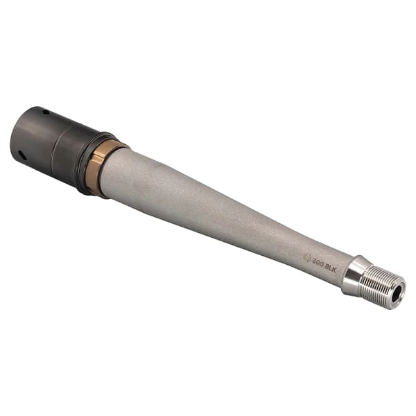 Q, LLC. Mini FIX Barrel Assembly 300 BLK 8" 1:5" Bbl Light Profile Bbl Assembly ACC-MINIFIX-BARREL-300BLK-8IN