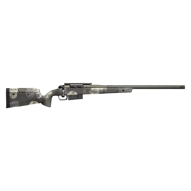 Springfield Armory Model 2020 Waypoint .300 WinMag 24" CF Bbl Evergreen Rifle w/Adj Carbon Fiber Stock, Pc Rail, 1x3rd AICS Mag BAW924300WMCFGA