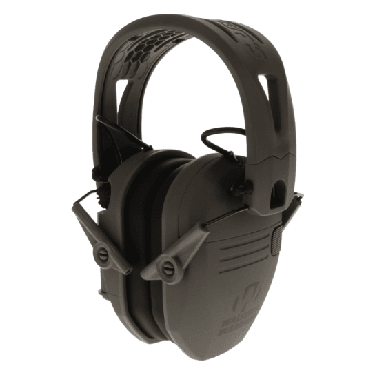 Walker's Razor Tacti-Grip Muff FDE Electronic Ear Ear Muffs and Headband GWP-RSEMRH-MFDE