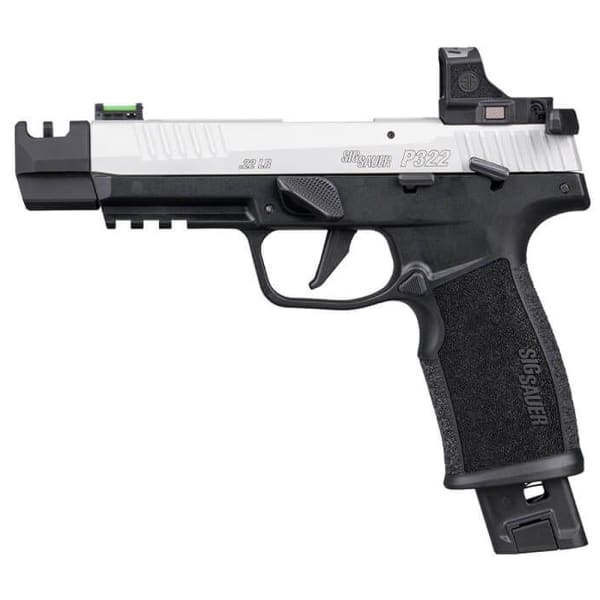 Sig Sauer P322 Competition 22LR 4" Bbl SAO 2-Tone Polymer Grip Romeo RS Compact Pistol w/(1) 20rd and (1) 25rd Poly Mag 322C-T-COMP-RS