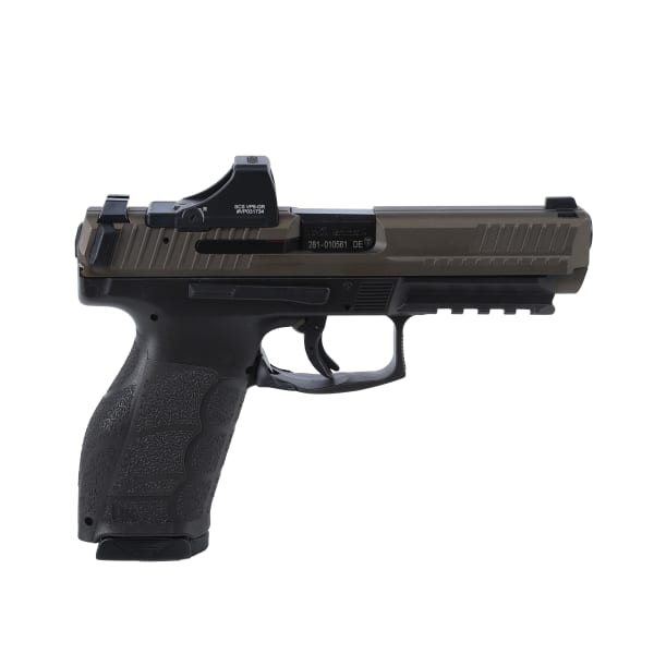 HK VP9A1 F 9mm 4.5" Bbl Optics Equipped SCS Midnight Bronze Pistol w/(1) 17rd &amp; (1) 20rd Mag 81001301