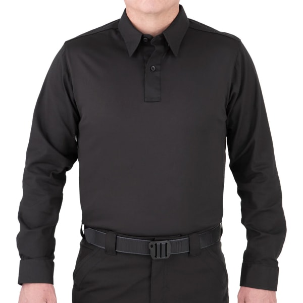 First Tactical Men's V2 Pro Performance Long Sleeve Shirt Black 111015-019