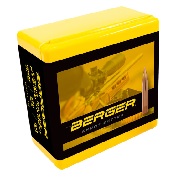 Berger Bullets 6mm 120gr LR Hybrid Target, Box of 100 24486