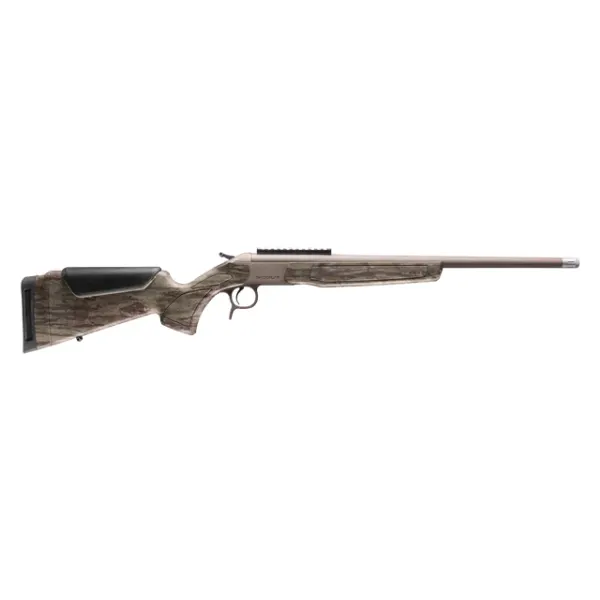 CVA Centerfire Scout Spur 410ga 22" Smooth Bore Bbl Patriot Brown/RealTree Browning Invector Shotgun w/XX-Full Turkey Choke &amp; 0 MOA Pic Rail CR4918RTL