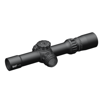 March F Tactical 1-8x24mm FFP FMC-1 Reticle 0.1MIL 6Level Illum Riflescope D8V24FIML-FMC-1