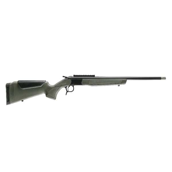 CVA Centerfire Scout Spur 28ga 22" Smooth Bore Bbl Blued/OD Green Browning Invector Shotgun w/XX-Full Turkey Choke &amp; 0 MOA Pic Rail CR4919