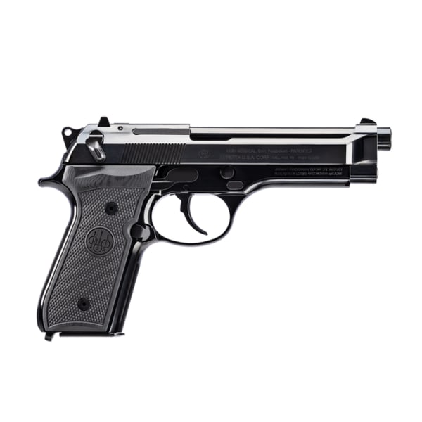 Beretta 92SB Reproduction 90 Series 50th Anniversary 9x19mm 4.9" Bbl Black SA/DA 15rd Pistol J92SB15
