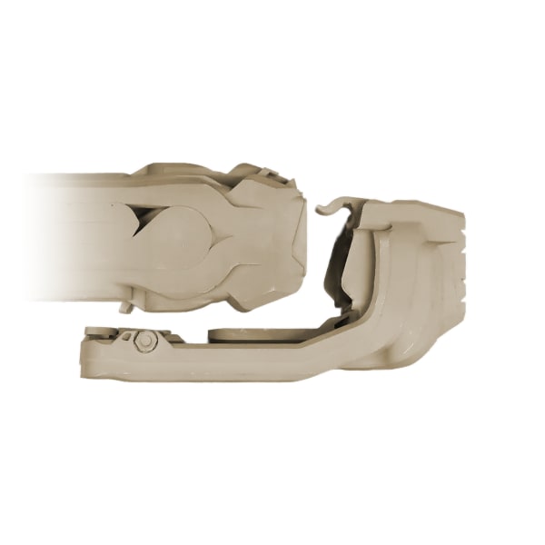 Strategic Sciences MFMD .300 (Magnum Caliber Optimized) 4.1" OTB 5/8x24 Direct Thread FDE Muzzle Device &amp; SD MFMD-.300-4.0-MDSD-5/8X24-FDE