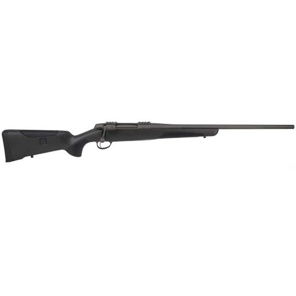 Sako 90 Adventure Cerakote Tungsten 6.5x55 SE No Sights 22.4 Fluted BBL 1:8  TPI RH Std Trig 5RD Glass Fiber / Black J05278