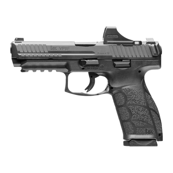 Heckler &amp; Koch VP9A1 Full Size 4.5"Bbl 9mm Optic-Equipped Pistol w/ Holosun SCS, 2x10rd Magazines, CA Compliant 81001496